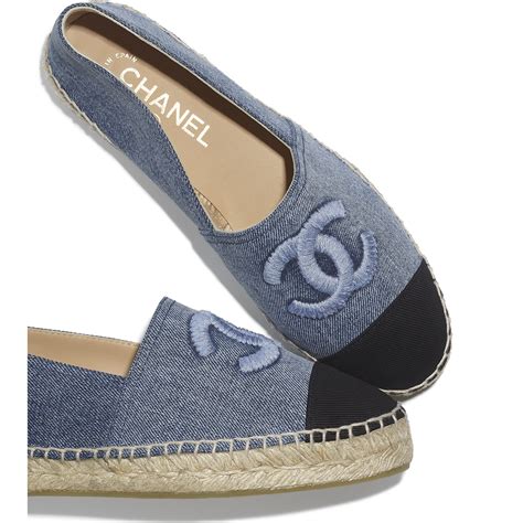 chanel shoes espadrilles|chanel espadrilles denim.